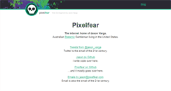 Desktop Screenshot of pixelfear.com